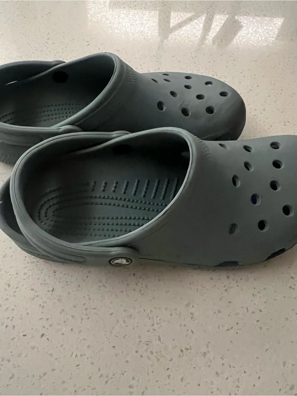 CROCS Men's Slate Blue Classic Slip-On Clog